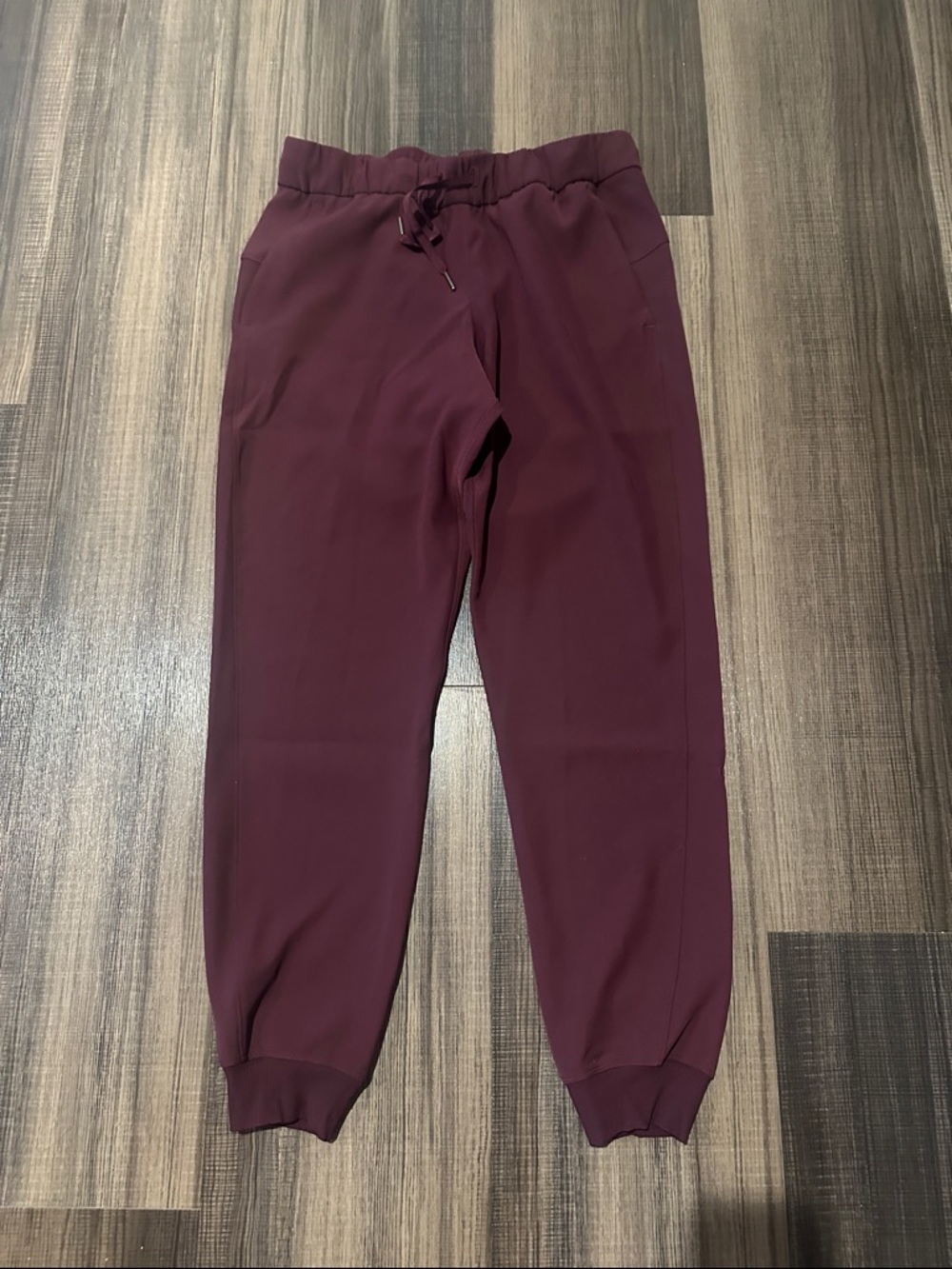 Lululemon Burgundy On The Fly Jogger Pants - Women's Size 6